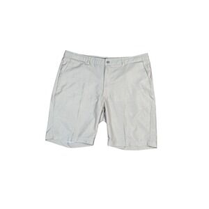 Pebble Beach Mens Golf Shorts Size 40 Beige‎ Performance Flat Front